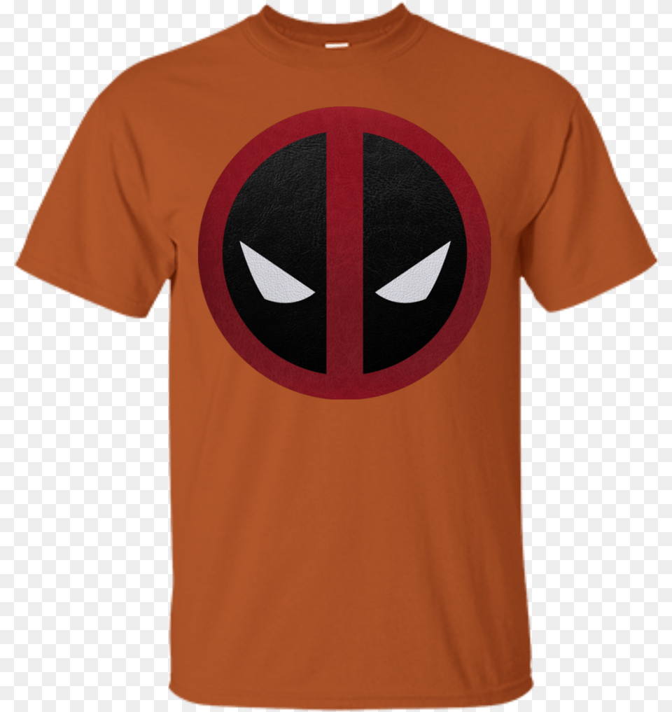 Orange Deadpool Logo, Clothing, T-shirt, Shirt Png