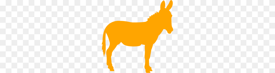Orange Donkey Icon, Art Free Transparent Png