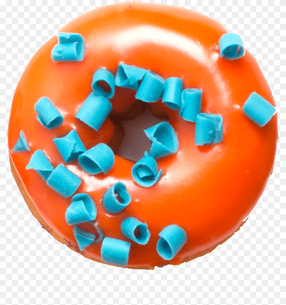 Orange Donut, Food, Sweets, Birthday Cake, Cake Png