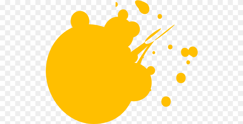 Orange Dot Splat Clip Art Paint Splatter Clipart, Beverage, Juice, Orange Juice, Animal Png