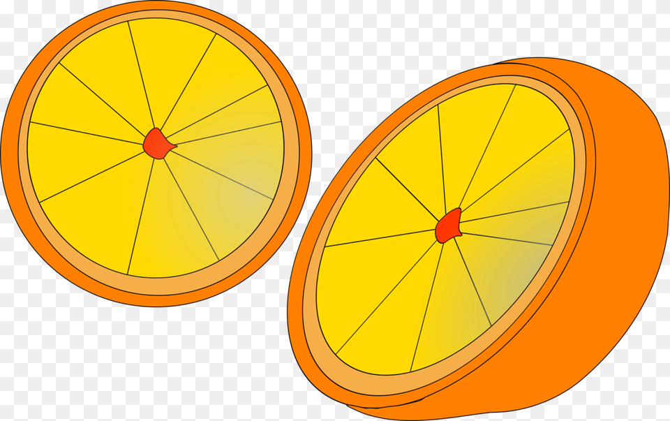 Orange Download Fruit Citrus Halves Clipart, Citrus Fruit, Food, Plant, Produce Png Image