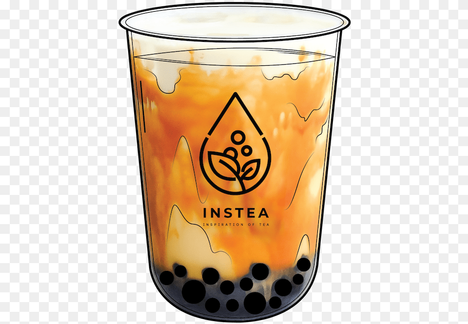 Orange Drink, Beverage, Bubble Tea, Mailbox Png