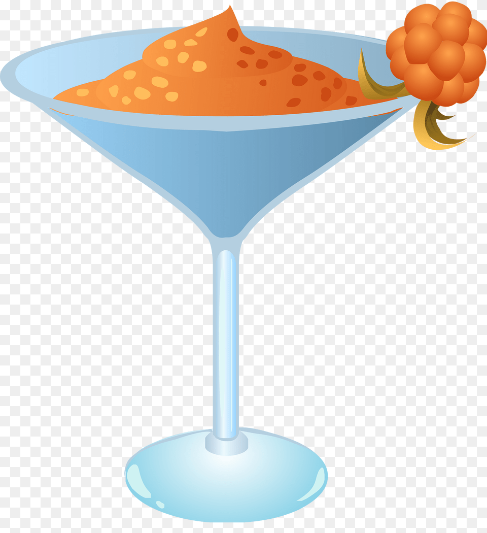 Orange Drink In Martini Glass Clipart, Alcohol, Beverage, Cocktail Png Image