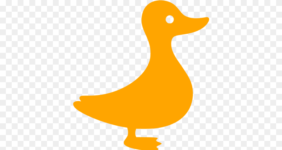 Orange Duck Icon Goose Ico, Animal, Bird Free Transparent Png