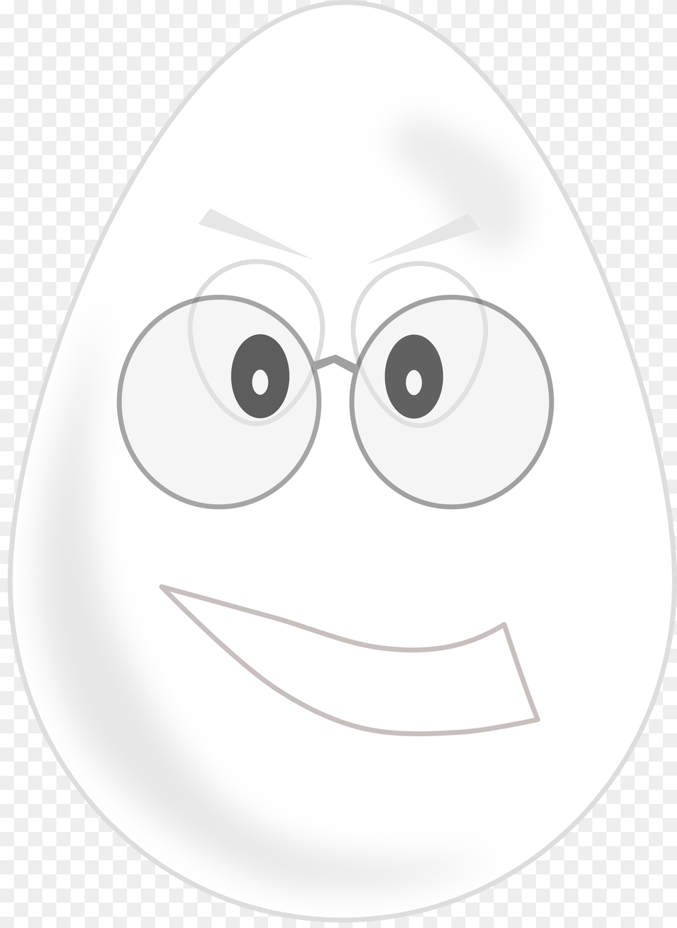 Orange Easter Egg Clip Art Egg Wearing Glasses, Food, Disk Png Image