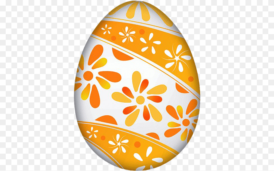 Orange Easter Egg Transparent Picture, Ball, Easter Egg, Food, Rugby Free Png