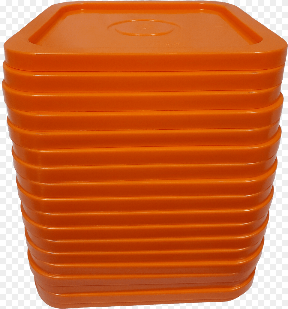 Orange Easy On Easy Off Snap Tight Lid, Plastic Png Image