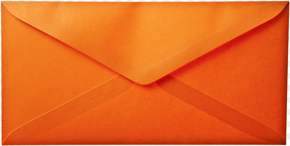 Orange Envelope Paper Background Layer Hd Paper, Mail Png Image