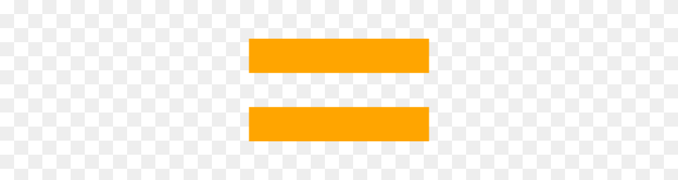 Orange Equal Sign Icon Free Png