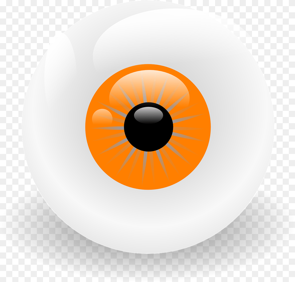 Orange Eyeballs, Disk, Egg, Food Png