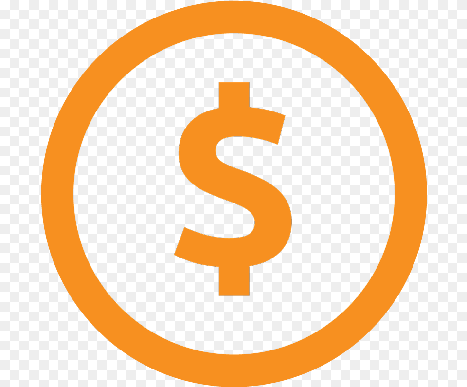 Orange Facebook Icon Symbol, Number, Text, Logo Free Transparent Png