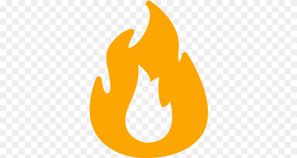 Orange Fire 2 Icon Free Orange Fire Icons Fire Icon Gif, Symbol, Logo, Astronomy, Moon Png