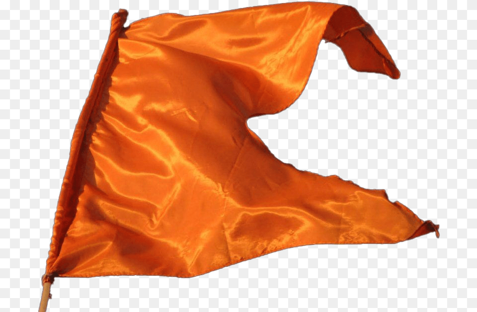 Orange Flag Hindu Orange Flag Hd, Silk Png Image