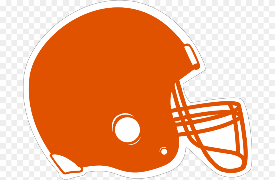 Orange Football Red Football Helmet Clipart, American Football, Football Helmet, Sport, Person Free Transparent Png