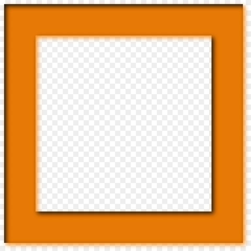 Orange Fram Picture Frame, Blackboard Png