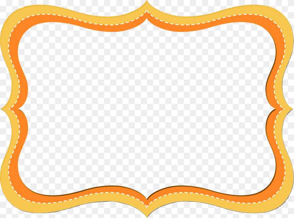 Orange Frame Clipart, Blackboard Free Png Download