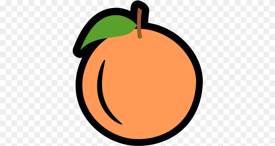 Orange Fruit Icon Of Fresh Icons Cute Orange Fruit, Produce, Plant, Food, Citrus Fruit Free Transparent Png