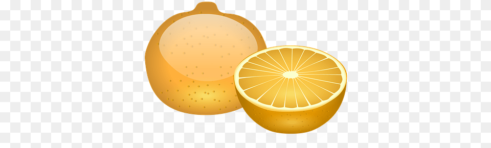 Orange Fruit Slice Food Fresh Food, Citrus Fruit, Lemon, Produce, Plant Free Png