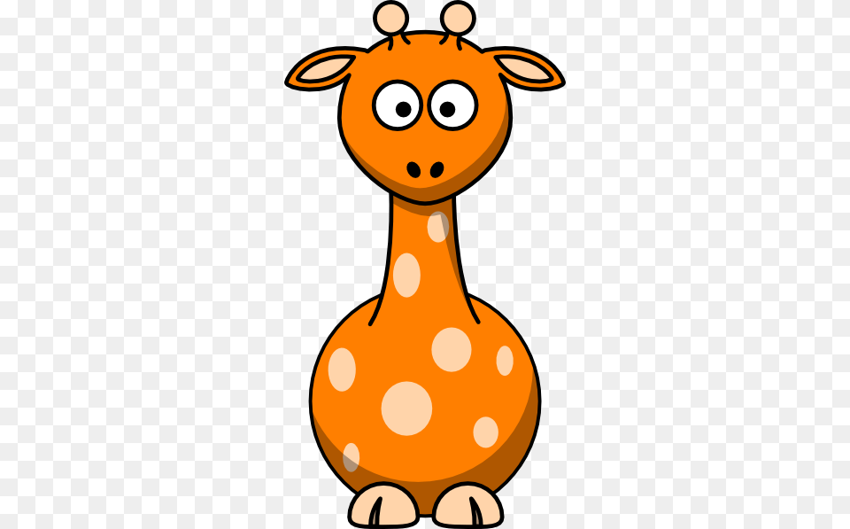 Orange Giraffe Clip Art Water Animals Clip Arts Black And White, Animal, Deer, Wildlife, Mammal Png