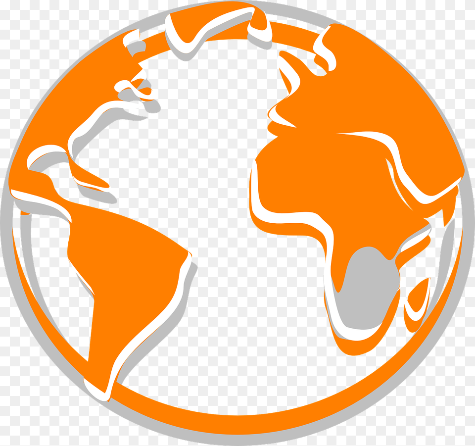 Orange Globe Clipart, Logo, Helmet, Person, American Football Png