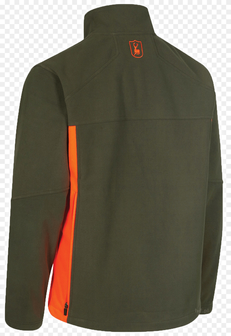Orange Glow Download Polar Fleece, Clothing, Coat, Jacket, Long Sleeve Free Png