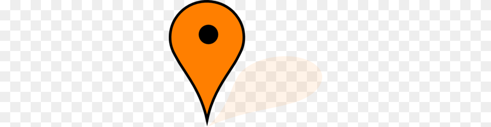 Orange Google Maps Pin Clip Art, Animal, Beak, Bird, Astronomy Png Image