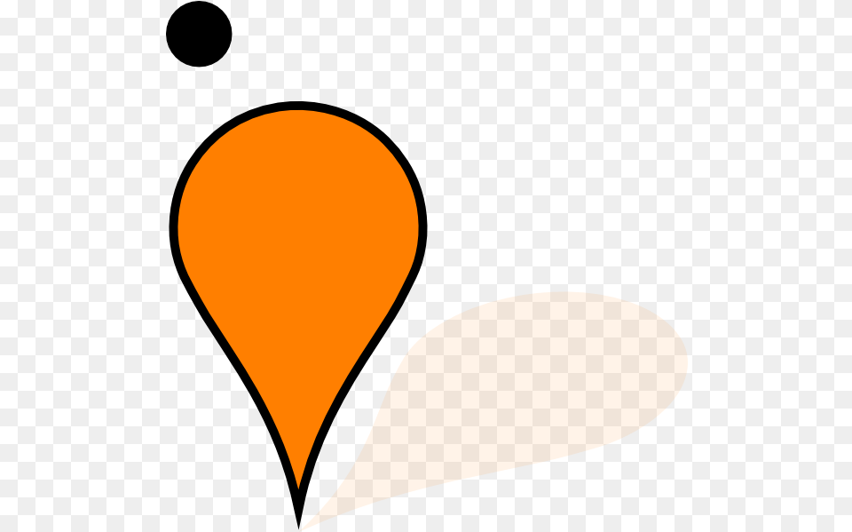 Orange Google Maps Pin Clip Art Vector Clip Google Maps Yellow Drop, Clothing, Hat, Balloon, Astronomy Png