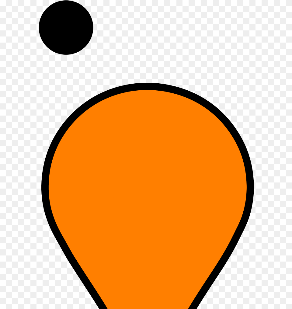 Orange Google Maps Pin Svg Vector Circle, Guitar, Musical Instrument, Balloon, Astronomy Free Png