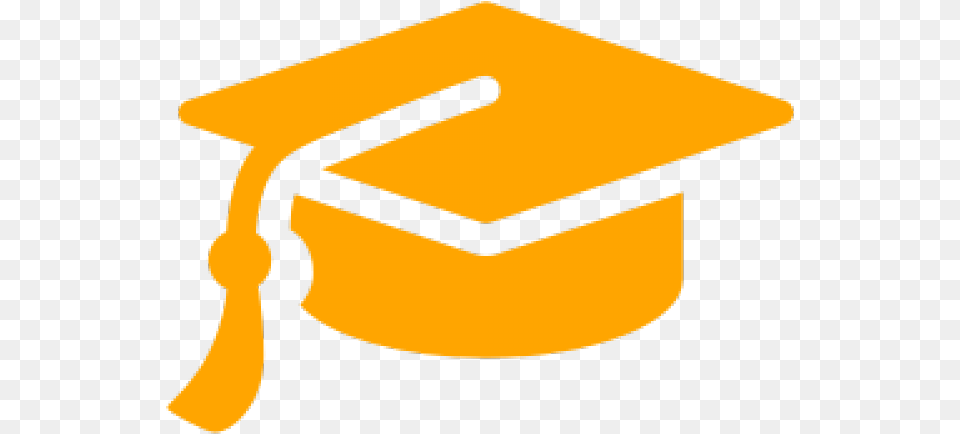 Orange Graduation Cap Icon Orange Graduation Cap Icons Gold Graduation Cap, People, Person, Text Free Png Download
