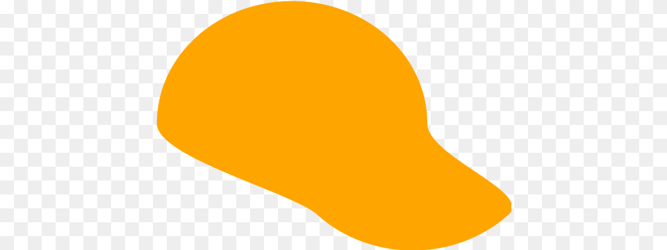 Orange Hat Icon Free Orange Clothes Icons Orange Cap Icon, Baseball Cap, Clothing, Swimwear, Outdoors Png Image
