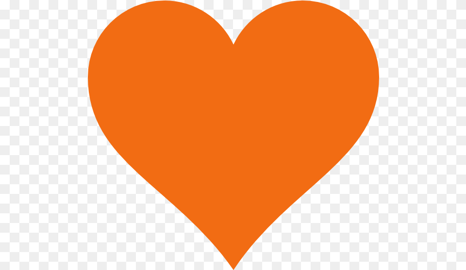 Orange Heart Download Background Orange Heart, Balloon Png