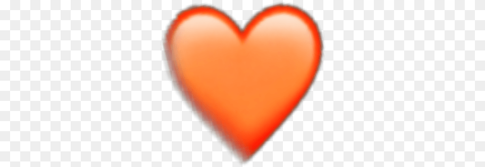 Orange Heart Emoji Iphone Sticker Random Remixit Heart, Astronomy, Moon, Nature, Night Free Png Download