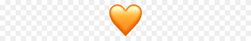 Orange Heart Emoji On Emojipedia, Food, Ketchup, Balloon Free Png Download