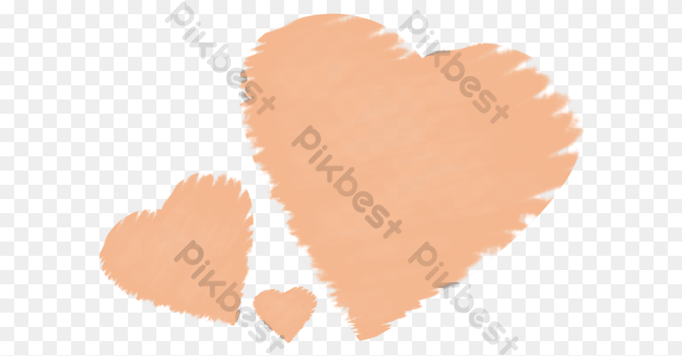 Orange Heart Girly, Baby, Person, Face, Head Free Png