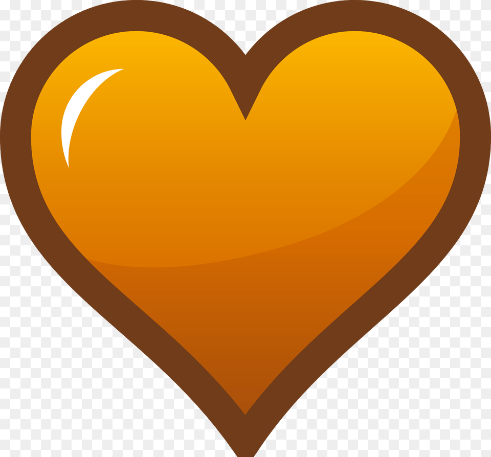 Orange Heart Icon Clip Art Vector Clip Art Orange Heart Icon, Balloon Png Image