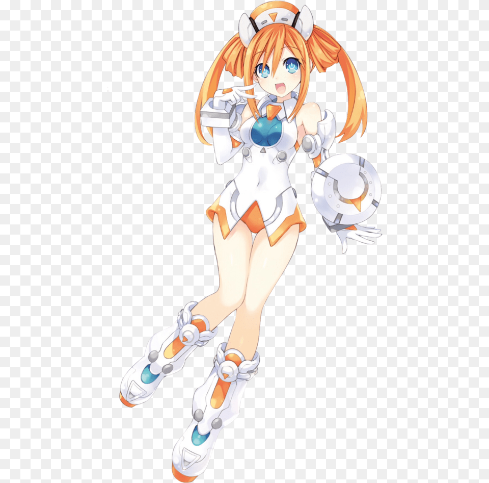 Orange Heart Neptunia Uzume, Book, Comics, Publication, Adult Free Png Download