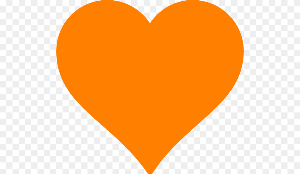 Orange Heart Svg Clip Arts Orange Heart Emoji Discord, Balloon Png Image