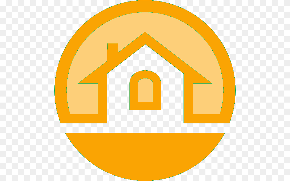Orange Home Icons For Website Logo De Casa Free Transparent Png