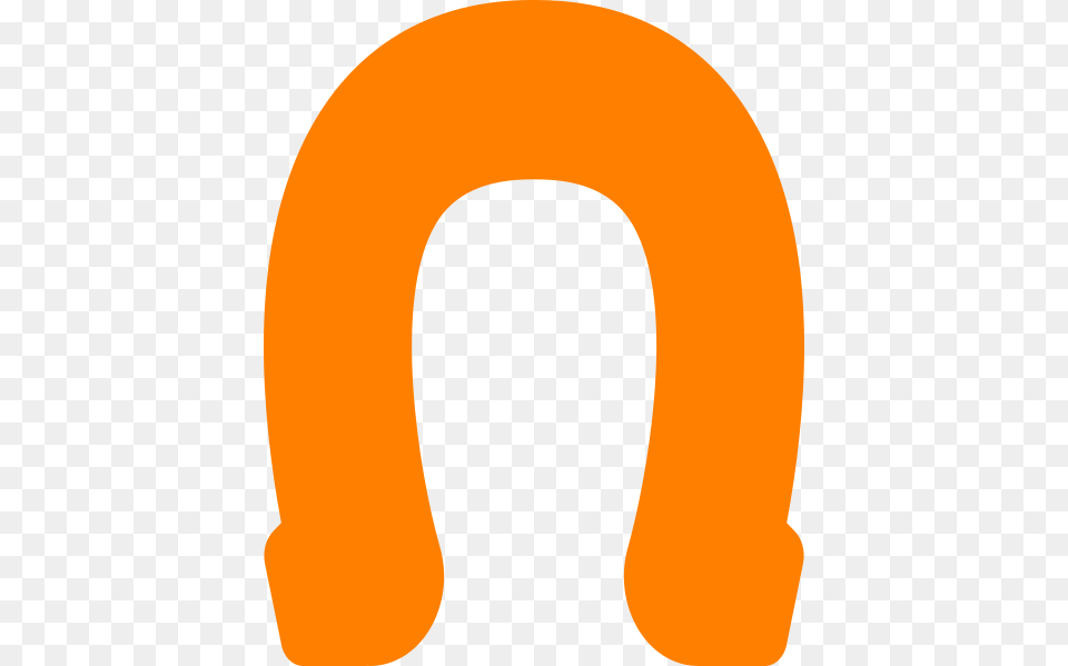 Orange Horseshoe Clip Art, Person Free Png