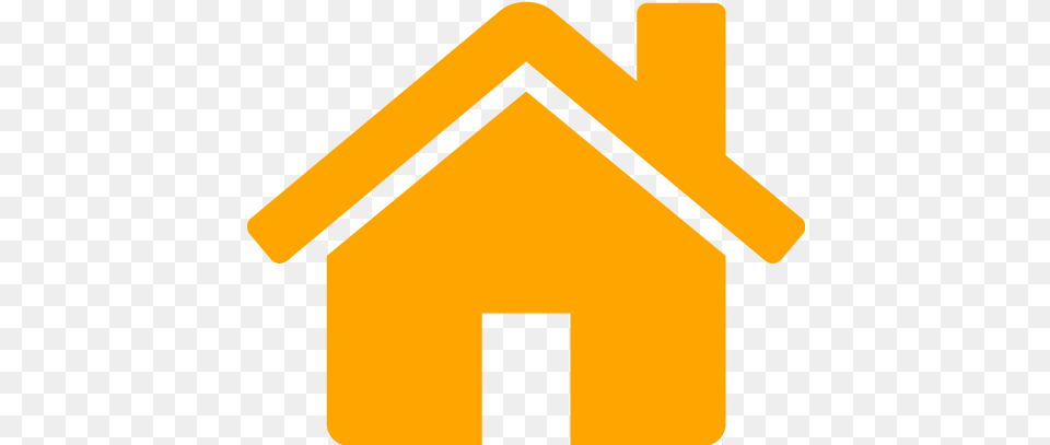 Orange House Icon Orange House Icons House Icon, Dog House, Person Free Transparent Png