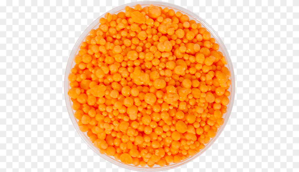Orange Ice Orange Dippin Dots, Bean, Food, Lentil, Plant Png Image
