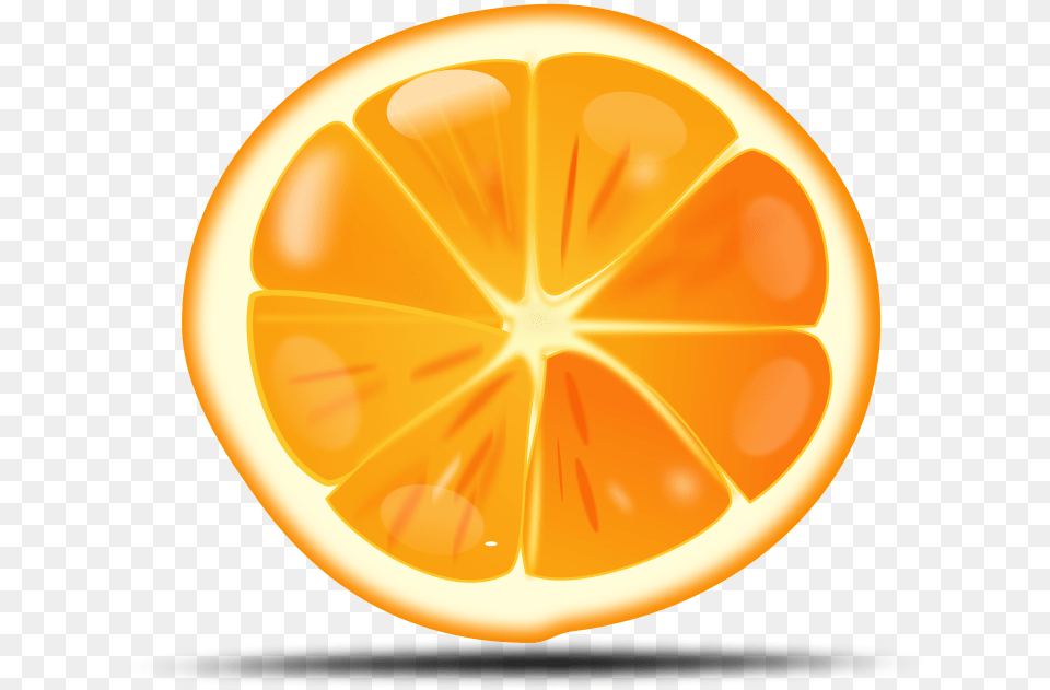 Orange Orange Slice, Citrus Fruit, Food, Fruit, Plant Png Image