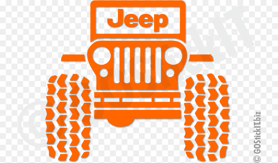 Orange Jeep Logo Cool Jeep Logo, Machine, Transportation, Vehicle Png Image