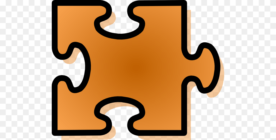 Orange Jigsaw Puzzle Piece Clip Art, Animal, Reptile, Snake, Game Png