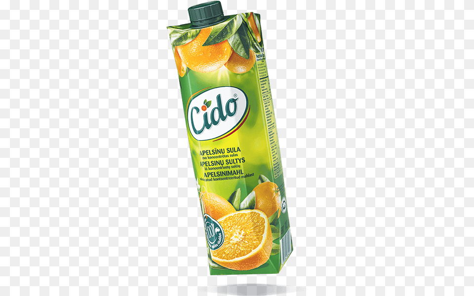 Orange Juice Cido, Beverage, Plant, Produce, Fruit Free Png Download