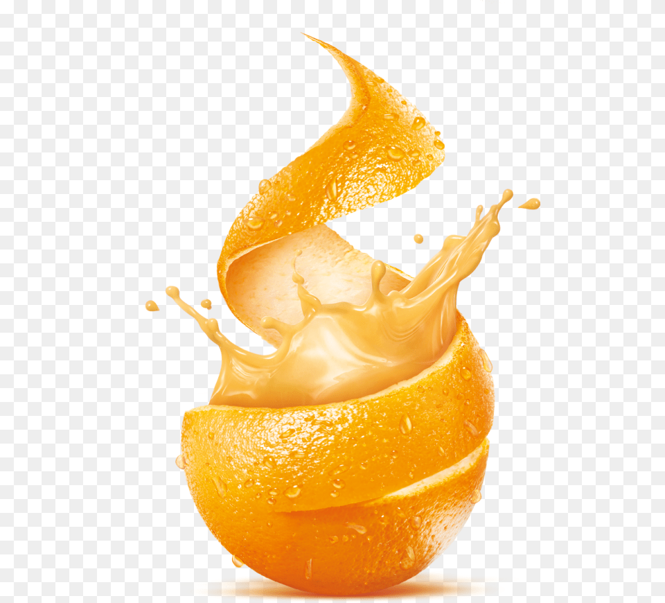 Orange Juice Splash, Beverage, Citrus Fruit, Food, Fruit Free Png Download