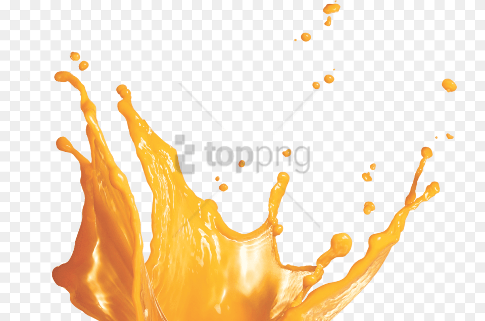 Orange Juice Splash With Splash Juice, Beverage, Orange Juice, Person Png Image