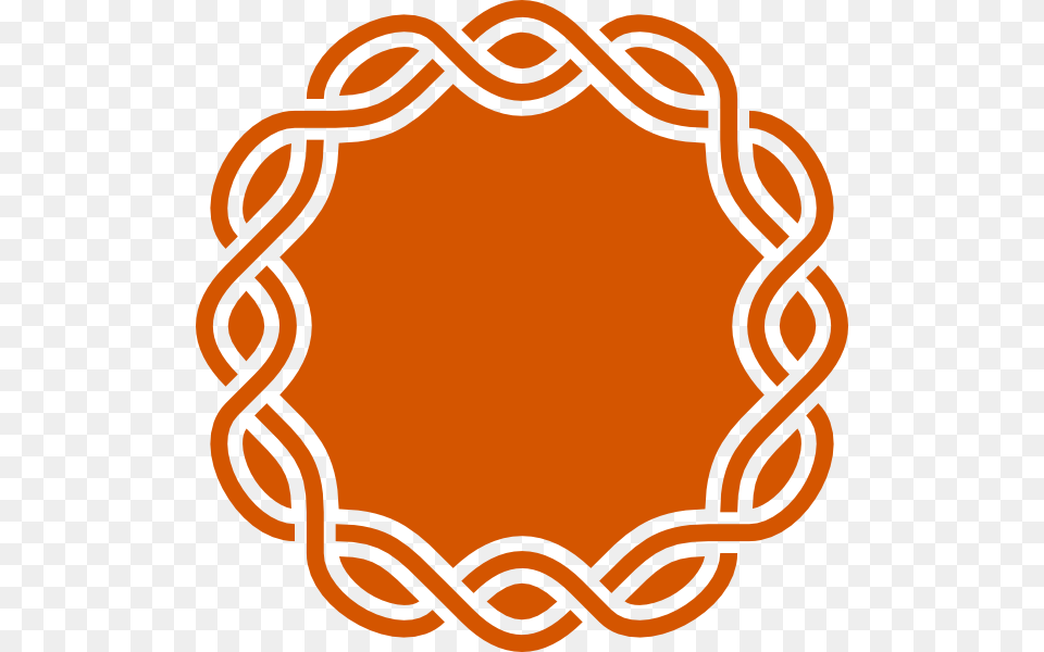 Orange Knot Frame Clip Art, Dynamite, Weapon, Logo Free Transparent Png