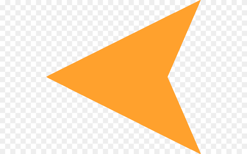 Orange Left Arrow Arrow Left Animated Gif, Triangle Free Png Download