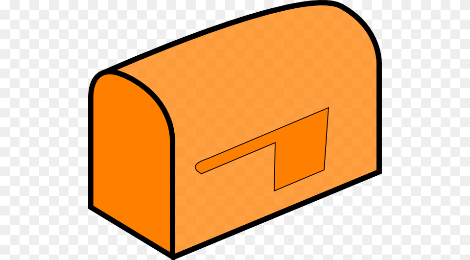Orange Mailbox Clip Art, Treasure Png Image